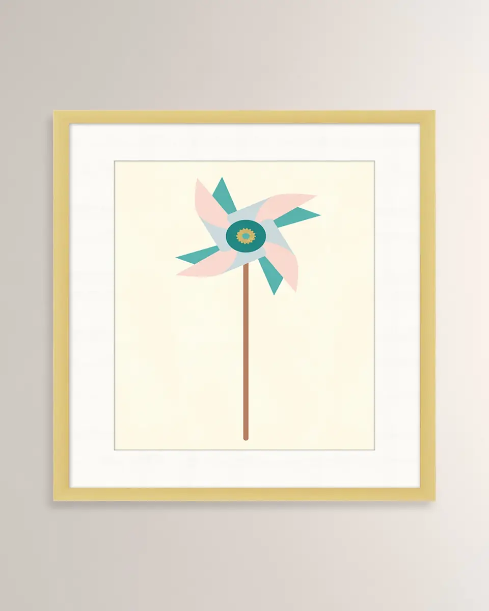 Wendover Art Group "Golden Twirl 2" Giclee Print | Thumbnail 2