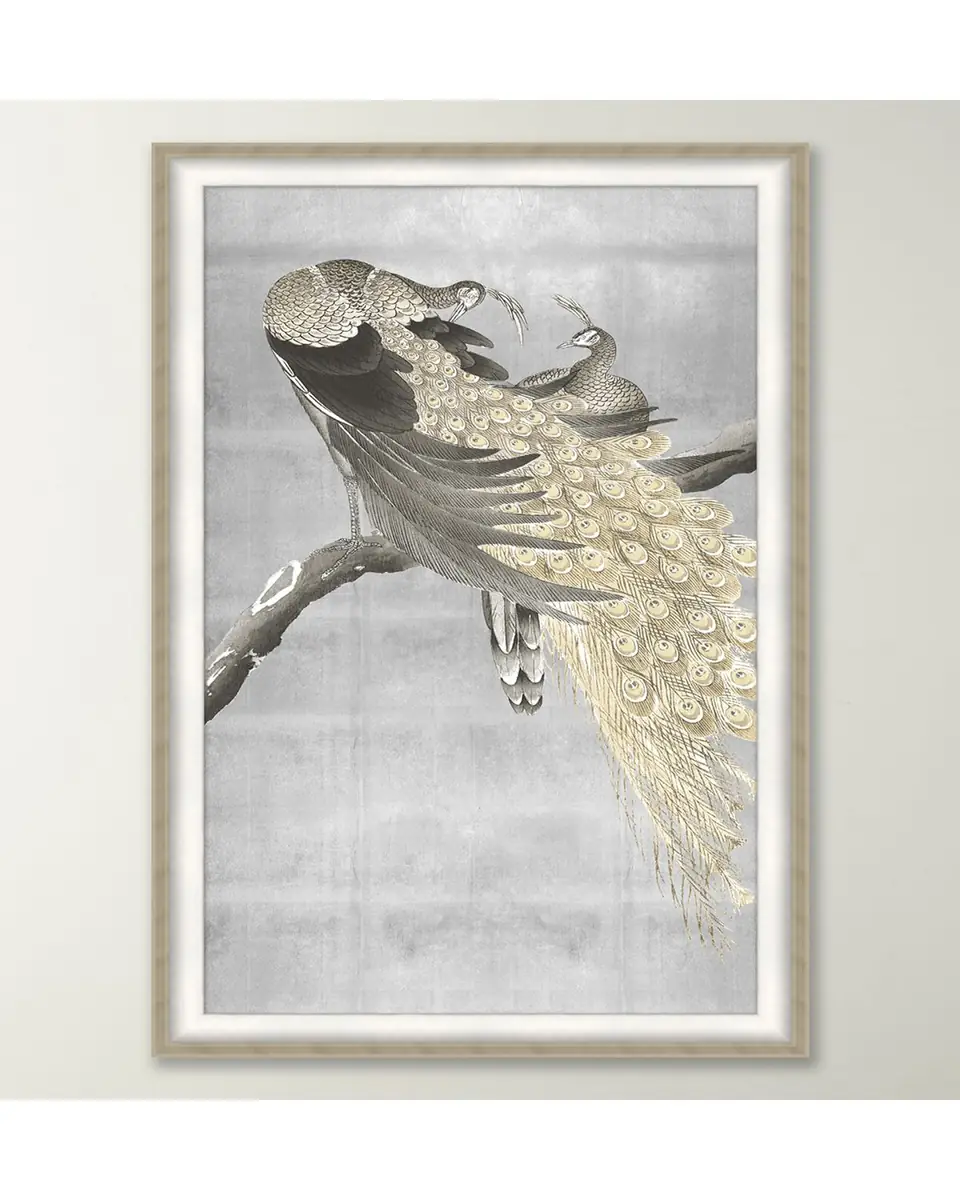 Wendover Art Group "Shimmering Peacocks" Giclee | Thumbnail 2