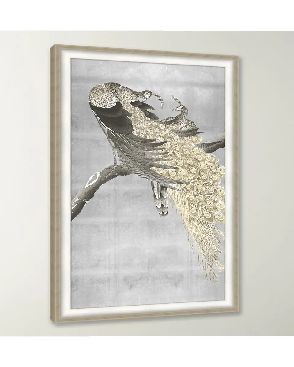Wendover Art Group "Shimmering Peacocks" Giclee | Thumbnail 3