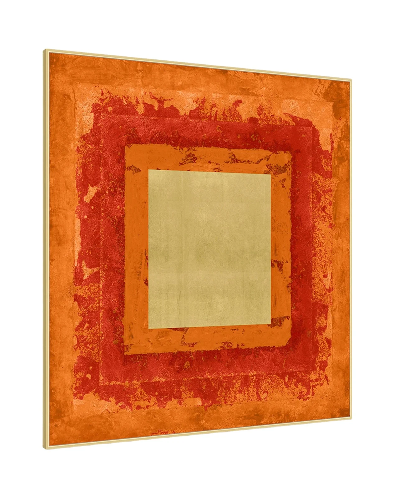 Wendover Art Group "Flaming Construction 3" Framed Giclee