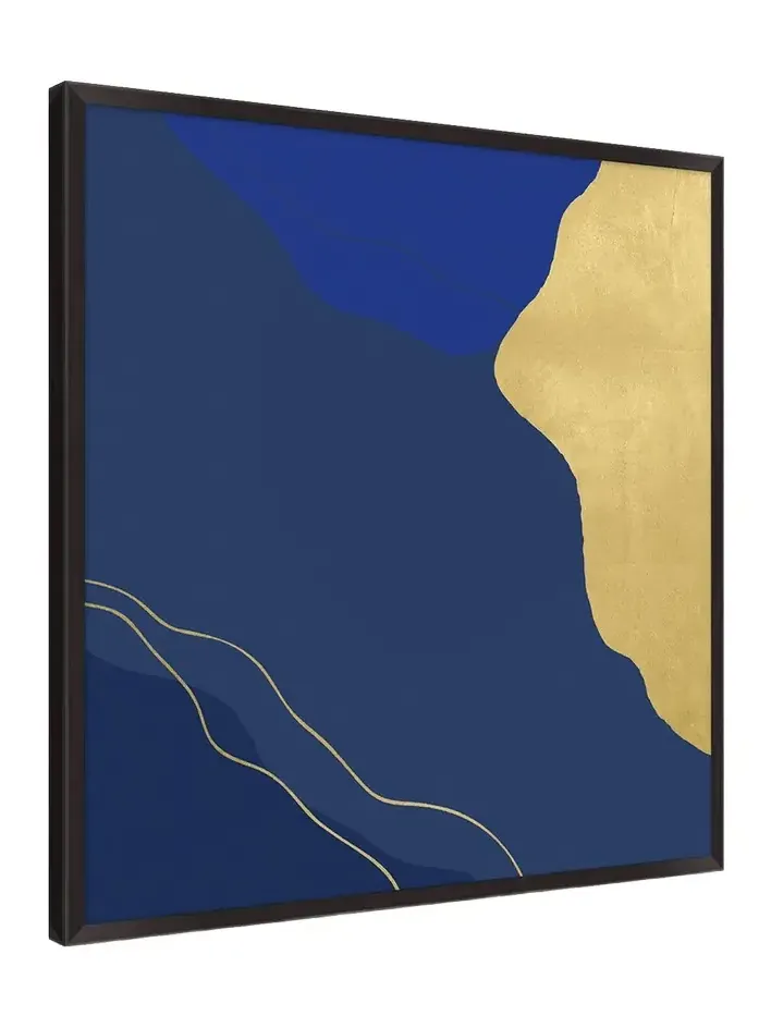 Wendover Art Group "Azure Song 1" Framed Giclee
