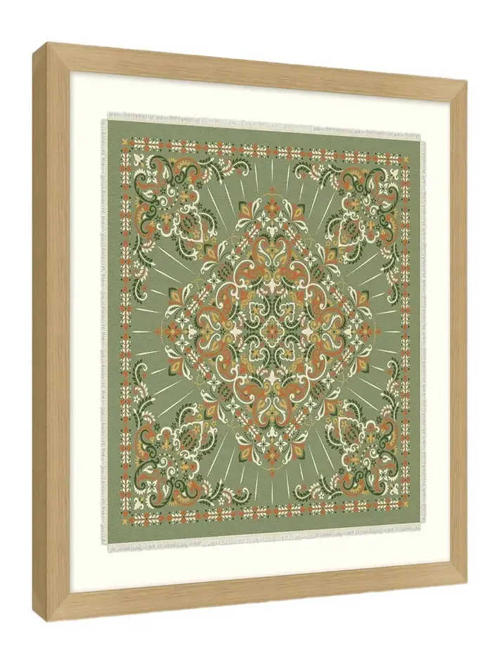 Wendover Art Group "Bandana Collection 1" Framed Giclee
