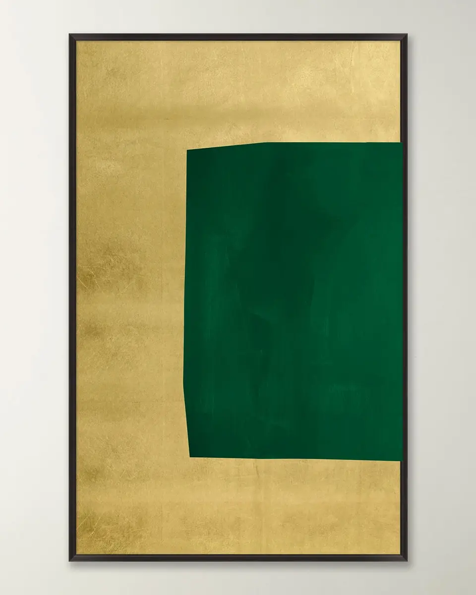 Wendover Art Group "Golden Monolith" Framed Diptych Giclee | Thumbnail 2