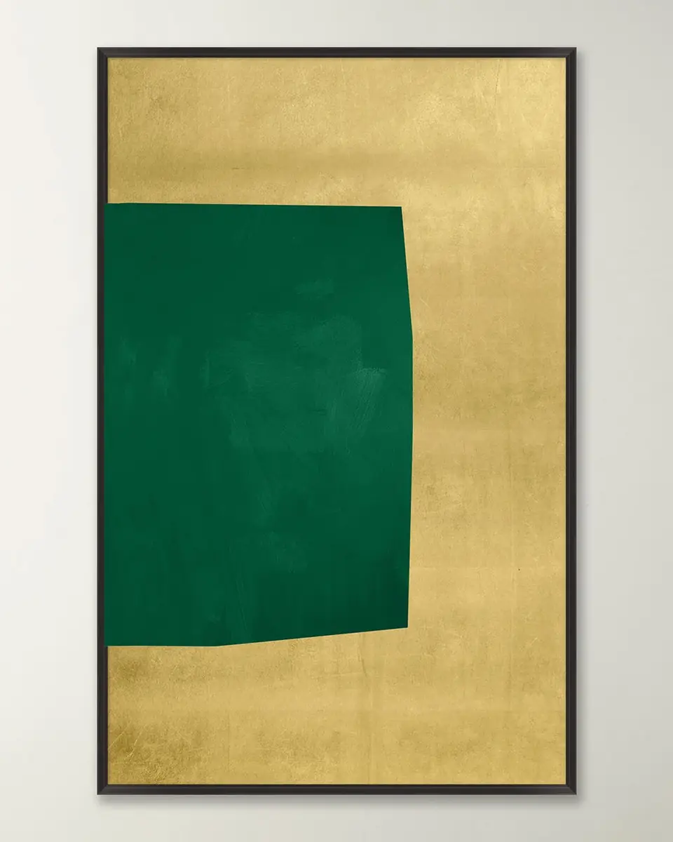 Wendover Art Group "Golden Monolith" Framed Diptych Giclee | Thumbnail 3
