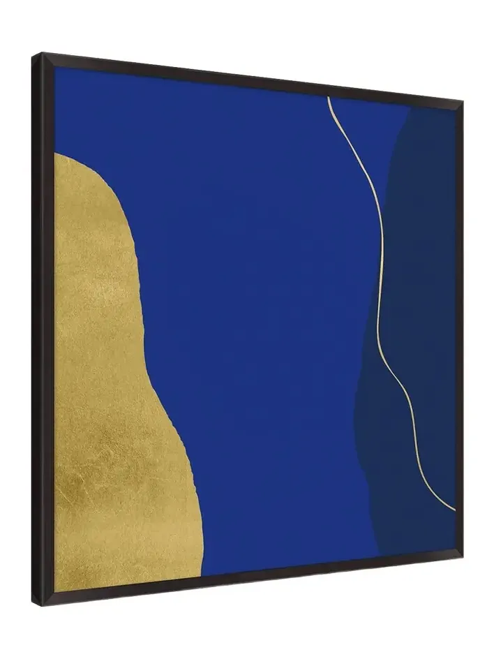 Wendover Art Group "Azure Song 3" Framed Giclee