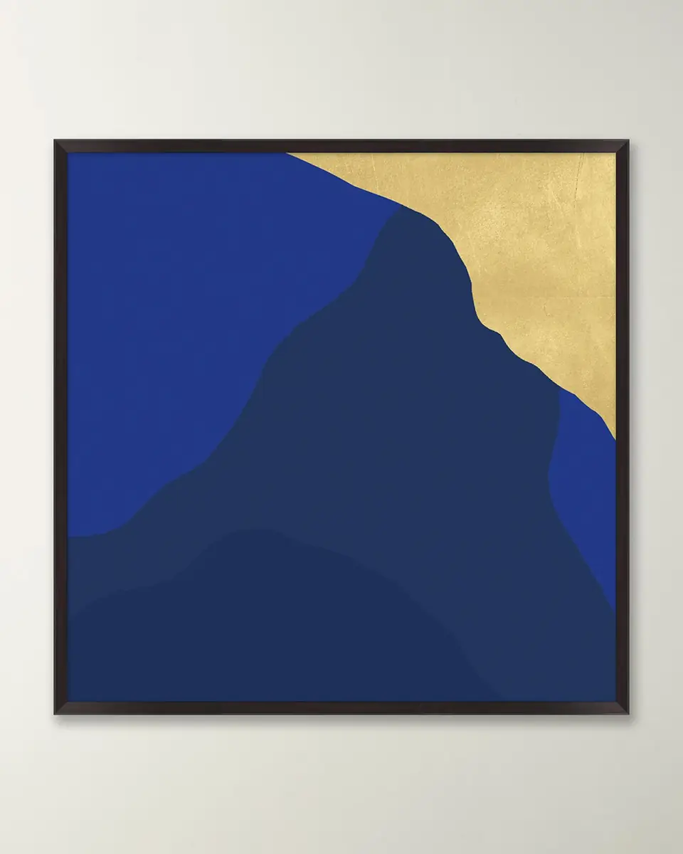 Wendover Art Group "Azure Song 5" Framed Giclee | Thumbnail 2