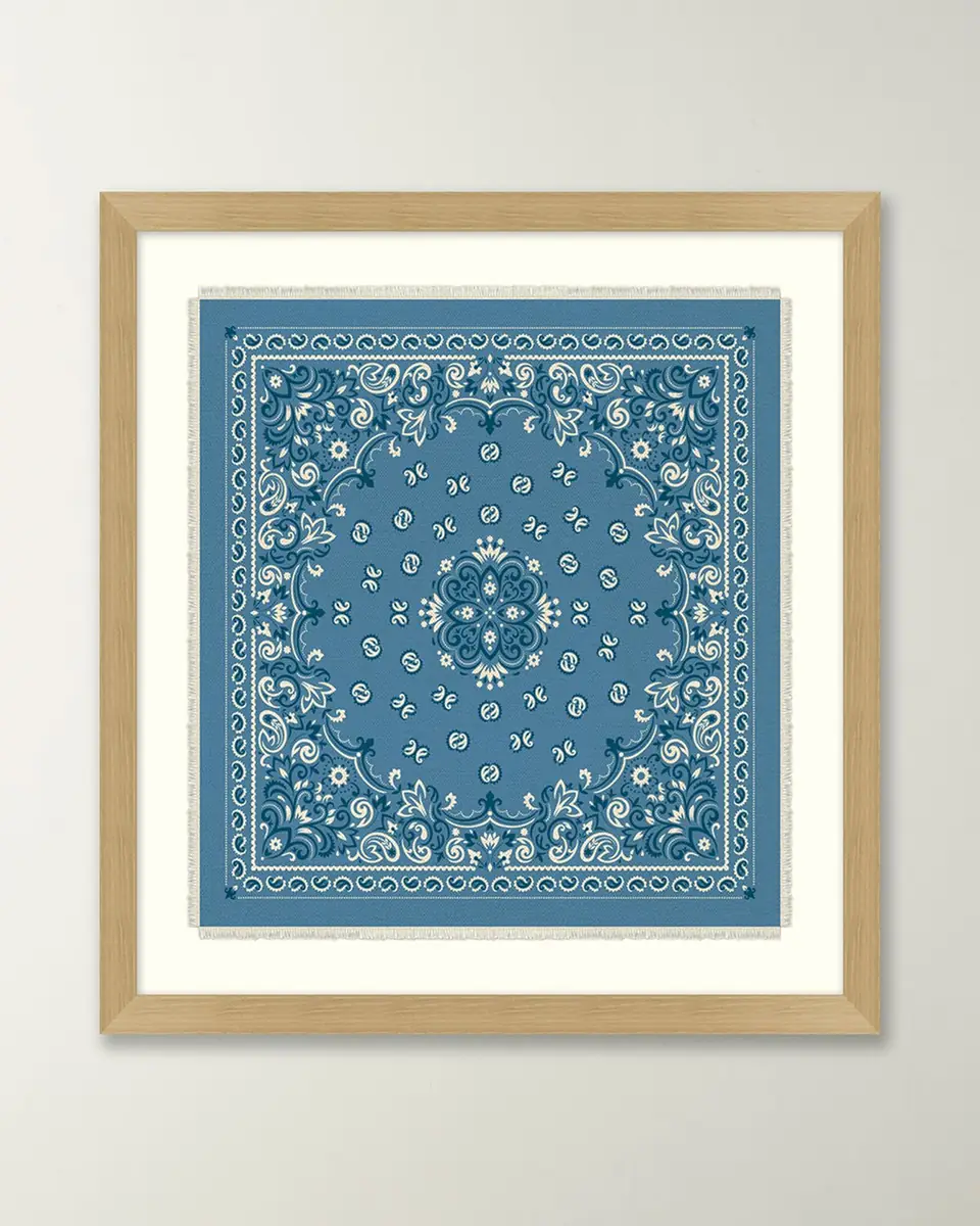 Wendover Art Group "Bandana Collection 2" Framed Giclee | Thumbnail 2