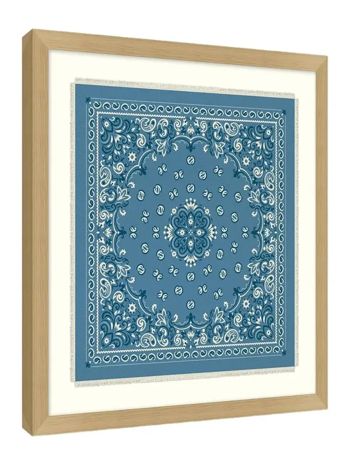 Wendover Art Group "Bandana Collection 2" Framed Giclee