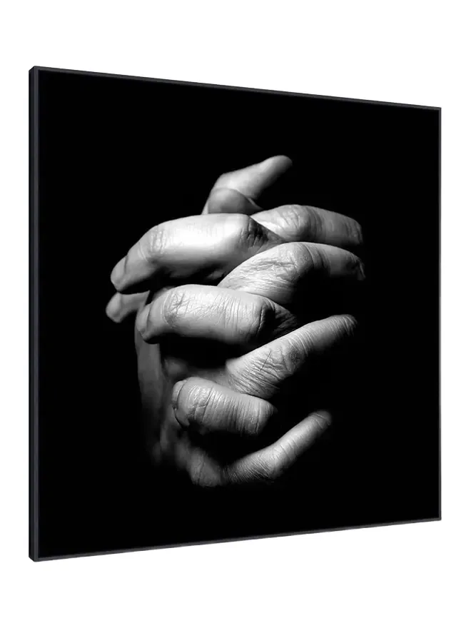 Wendover Art Group "Hand in Hand Devotion" Framed Giclee