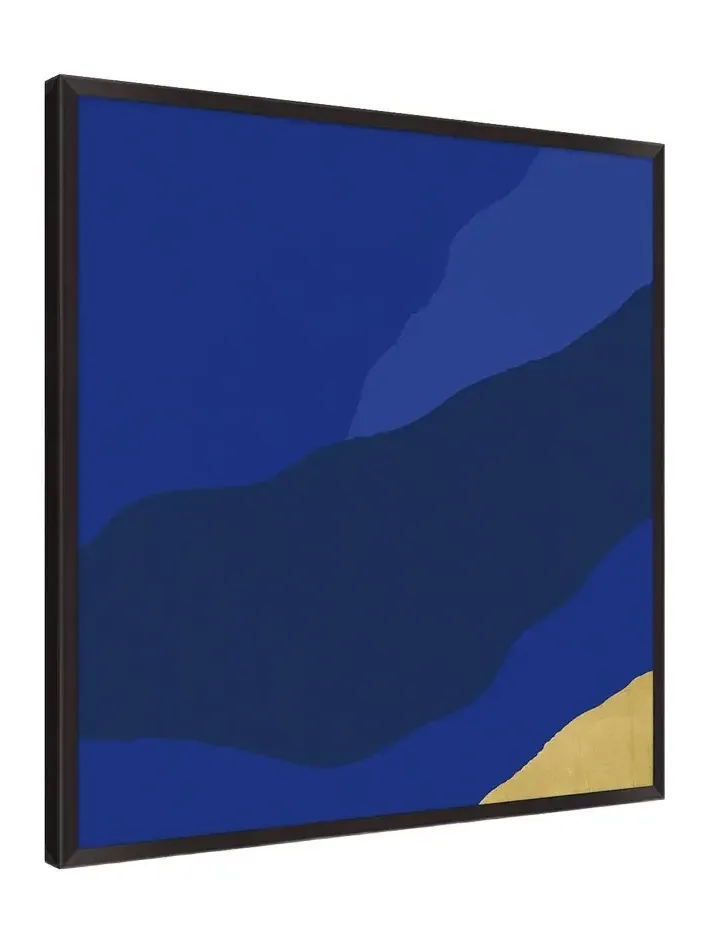 Wendover Art Group "Azure Song 2" Framed Giclee