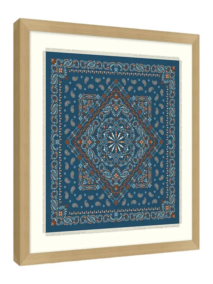 Wendover Art Group "Bandana Collection 3" Framed Giclee