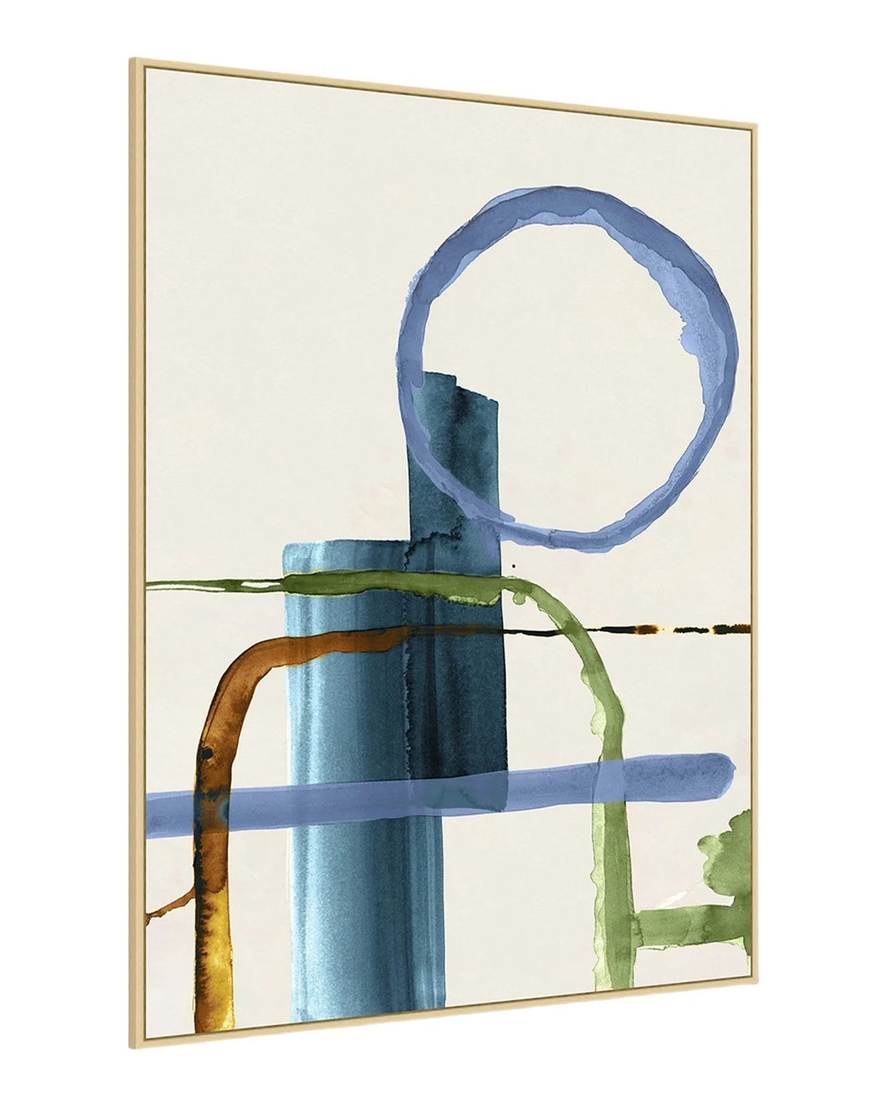 Wendover Art Group "Modernist Playground 1" Framed Giclee Wall Art