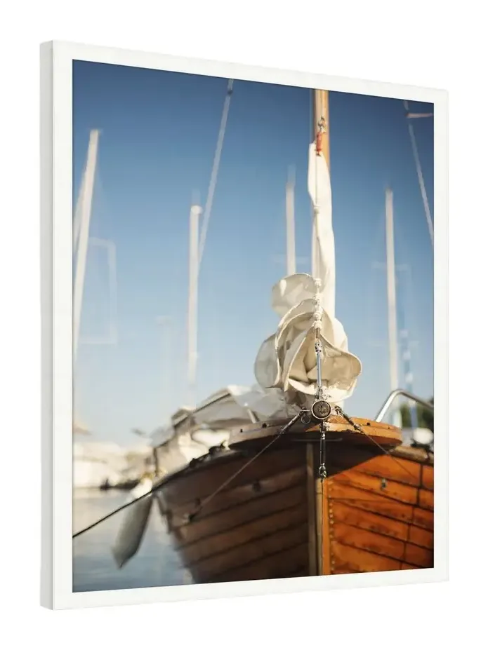 Wendover Art Group "Setting for Sail" Framed Giclee