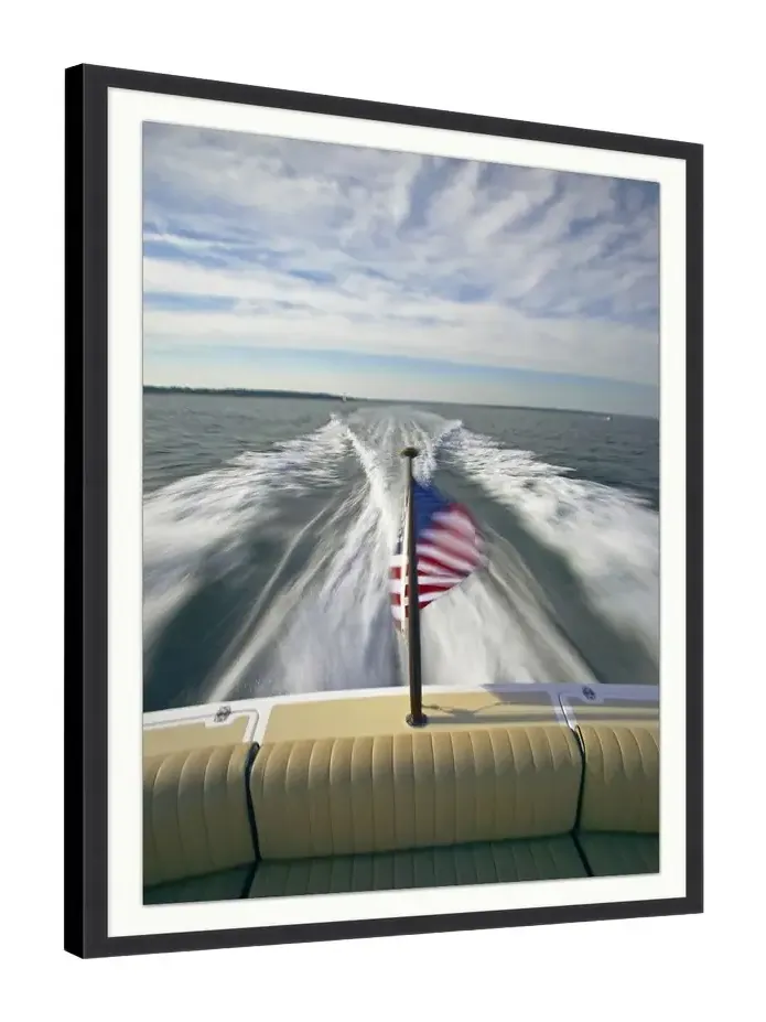 Wendover Art Group "In the Wake" Framed Giclee