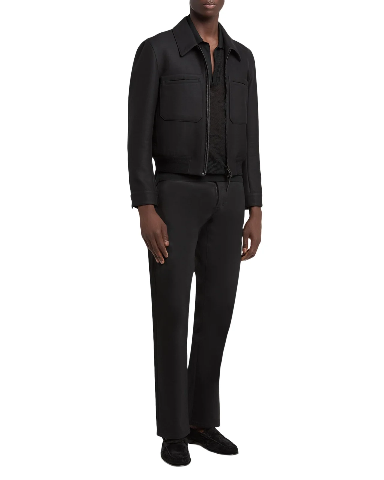 Men's Bedford Cotton Stretch Straight Leg Five-Pocket Pants Men's Bedford Cotton Stretch Straight Leg Five-Pocket Pants