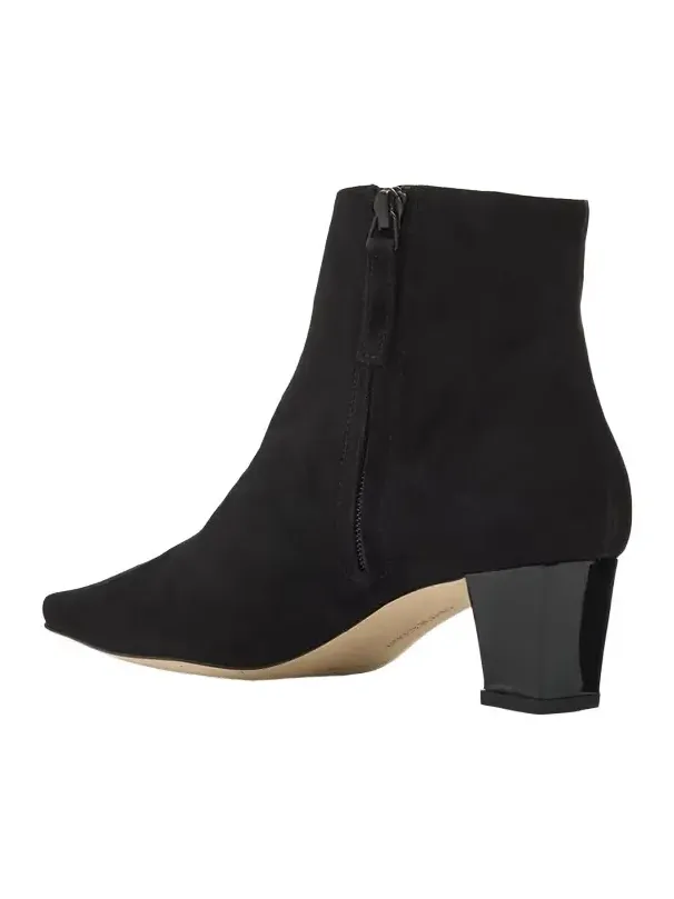 Jaima Suede Side-Zip Ankle Boots Jaima Suede Side-Zip Ankle Boots