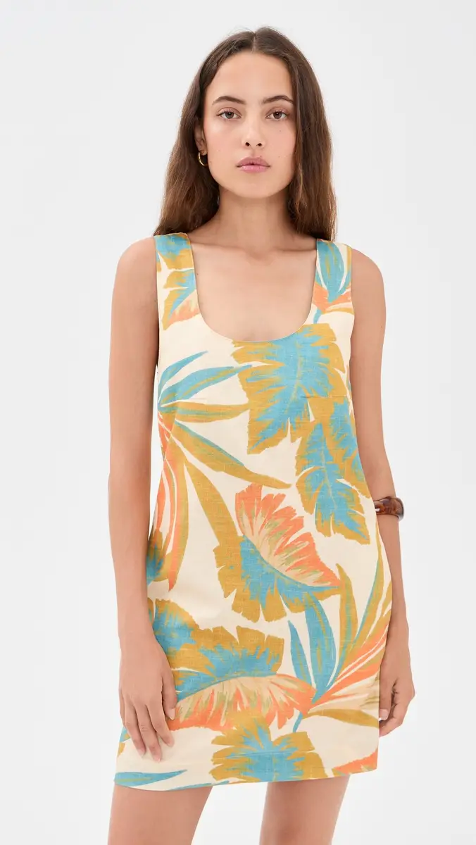 Little Lies Aurora Tieback Linen Dress | Thumbnail 2 Little Lies Aurora Tieback Linen Dress | Thumbnail 2