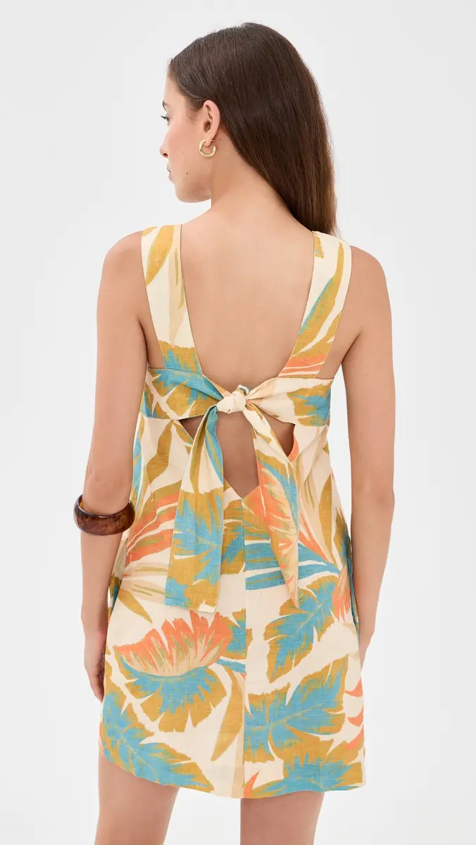 Little Lies Aurora Tieback Linen Dress | Thumbnail 3 Little Lies Aurora Tieback Linen Dress | Thumbnail 3