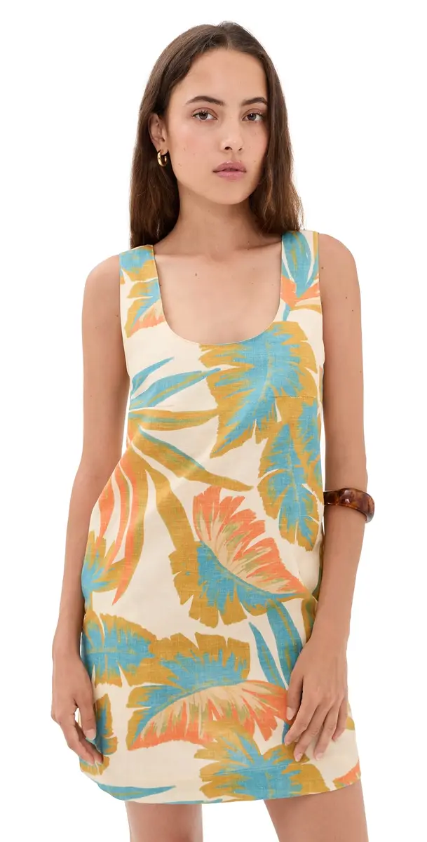 Little Lies Aurora Tieback Dress Print | Image 1 Little Lies Aurora Tieback Dress Print | Image 1