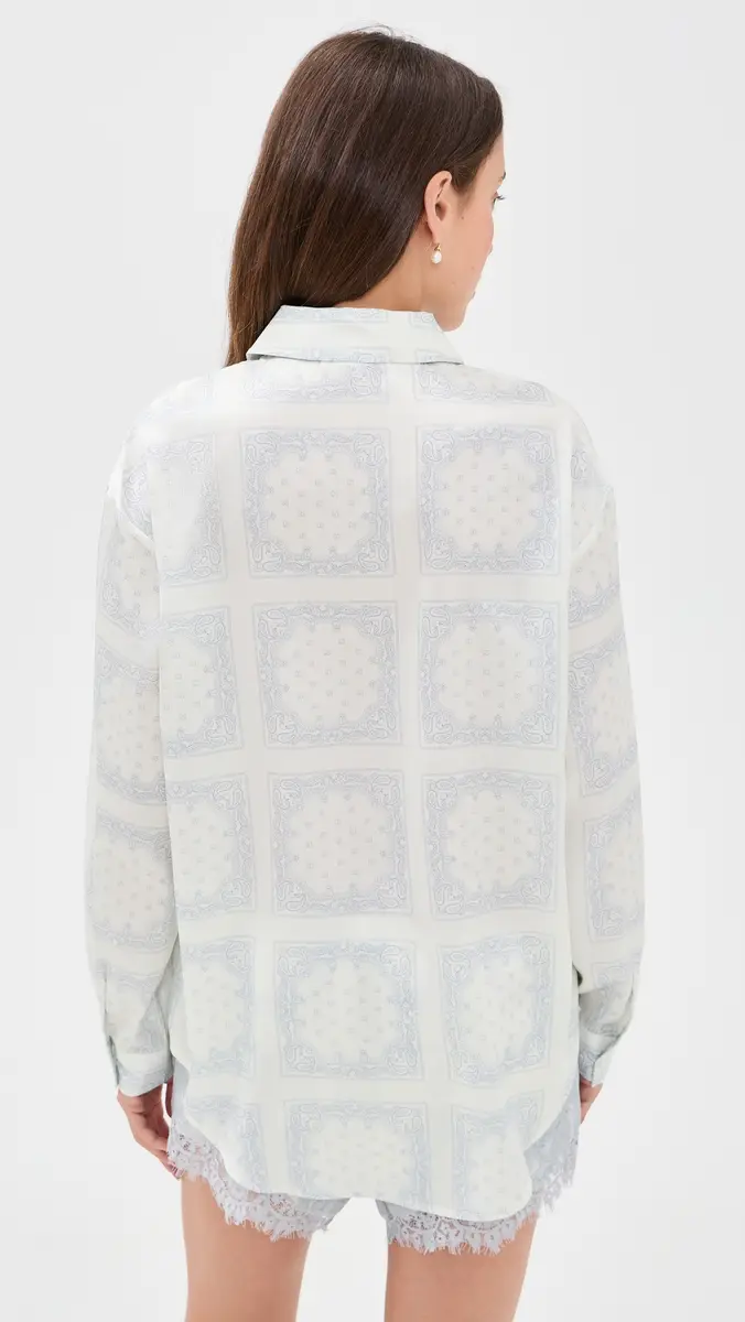 Bailey Rose Blue Buttondown | Thumbnail 3 Bailey Rose Blue Buttondown | Thumbnail 3