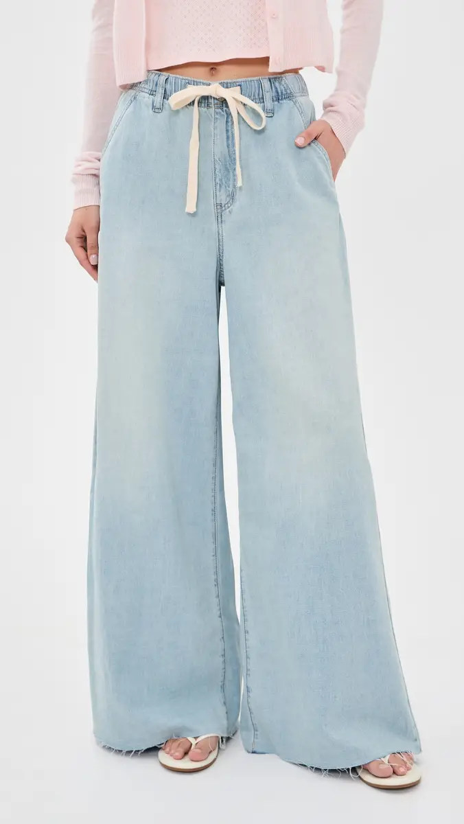 DAZE Cabana Wide Leg Pull On Jeans | Thumbnail 2 DAZE Cabana Wide Leg Pull On Jeans | Thumbnail 2