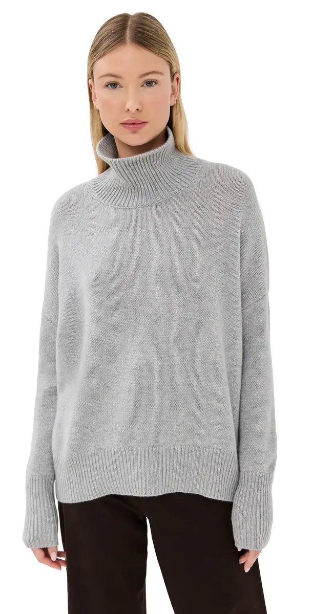 Lisa Yang Heidi Cashmere Sweater Dove Grey 0 | Image 1 Lisa Yang Heidi Cashmere Sweater Dove Grey 0 | Image 1