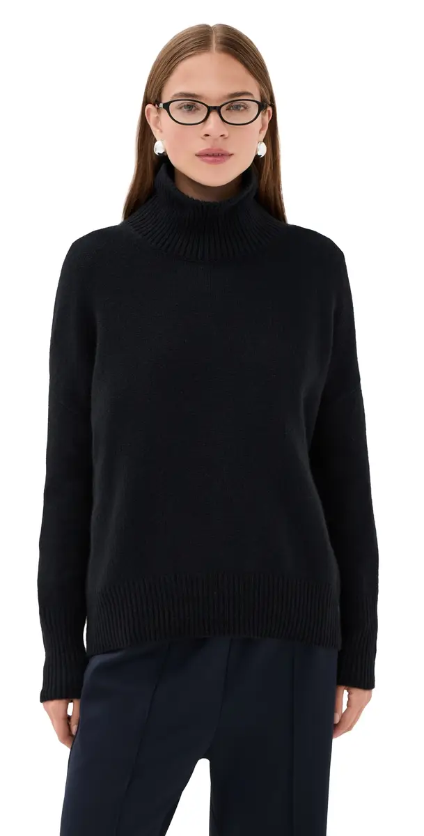 Lisa Yang Heidi Cashmere Sweater Black 1 | Image 1 Lisa Yang Heidi Cashmere Sweater Black 1 | Image 1