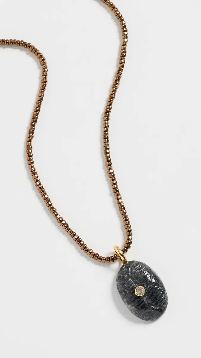 Maison Irem Bronze Haze Necklace | Thumbnail 2