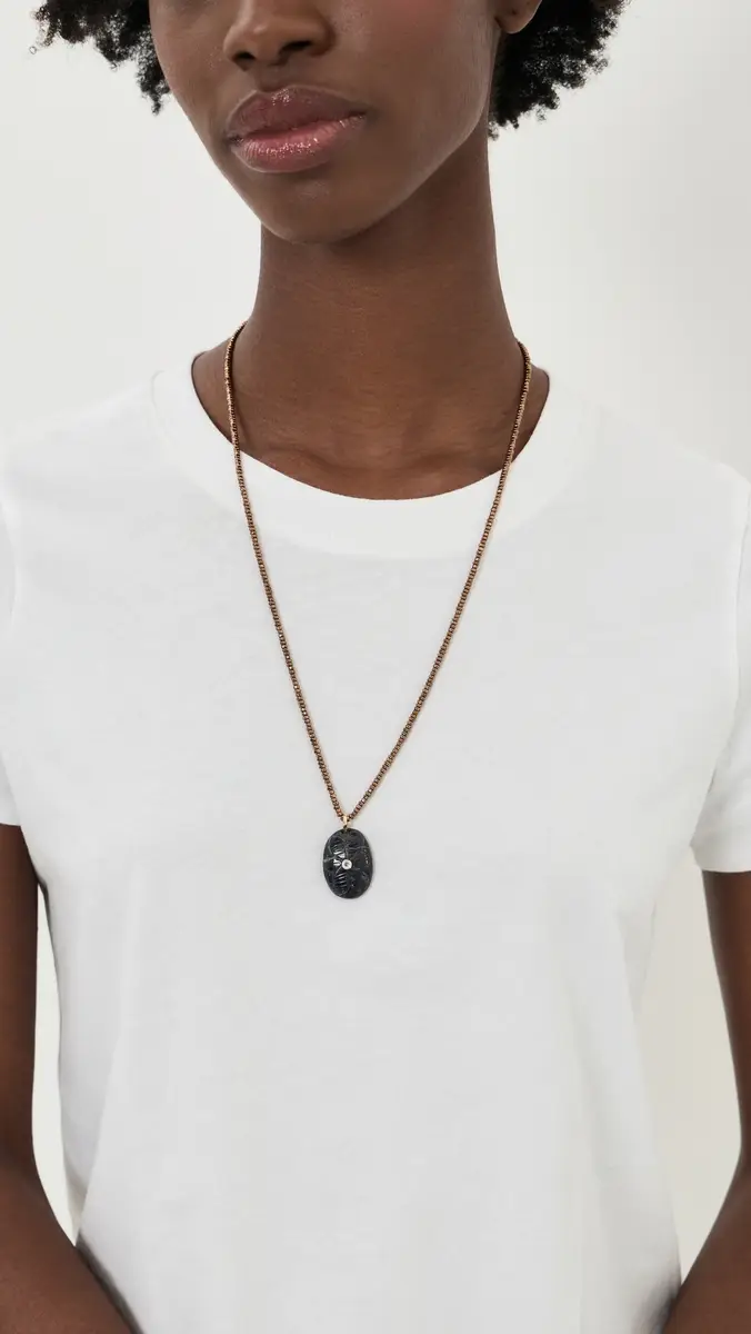 Maison Irem Bronze Haze Necklace | Thumbnail 3