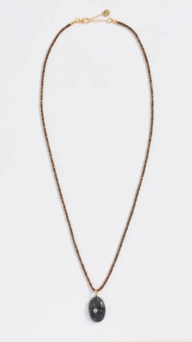 Maison Irem Bronze Haze Necklace | Thumbnail 4