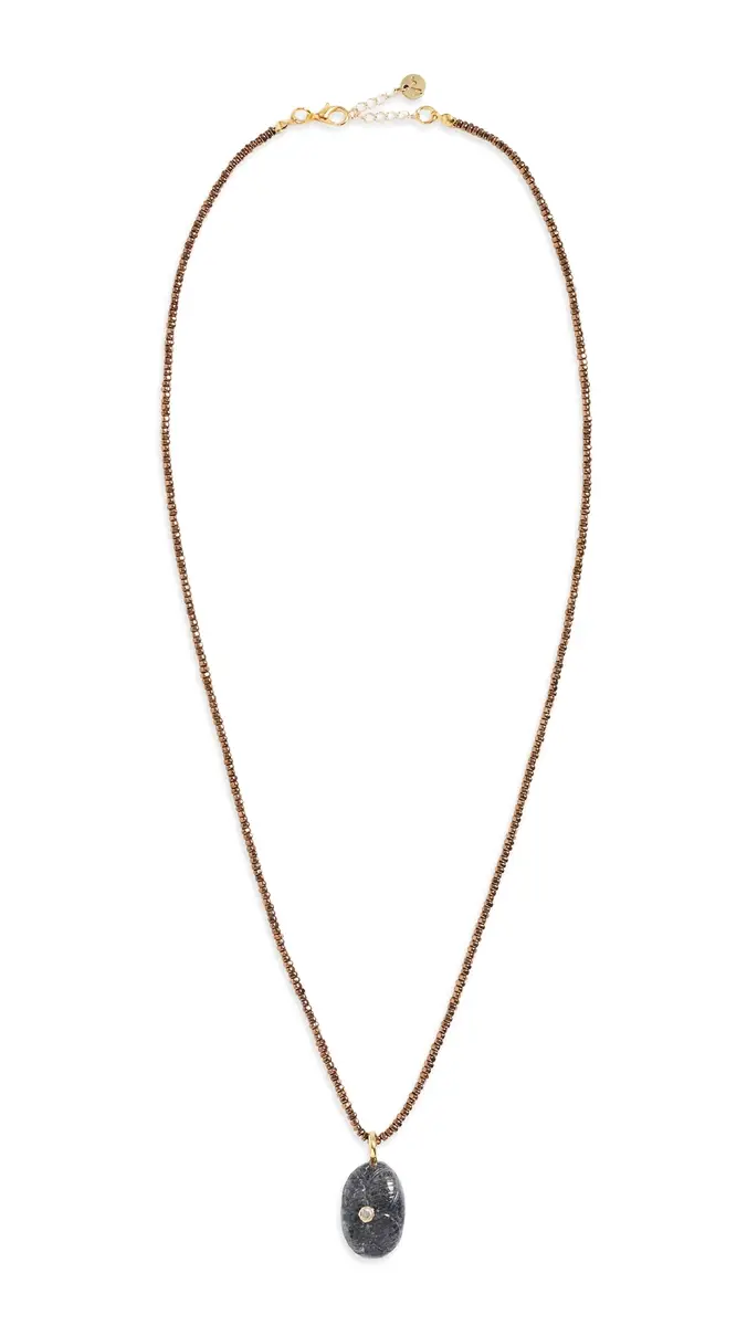 Maison Irem Bronze Haze Necklace | Thumbnail 6