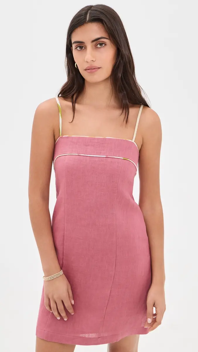 Little Lies Frieda Linen Mini Dress | Thumbnail 2 Little Lies Frieda Linen Mini Dress | Thumbnail 2