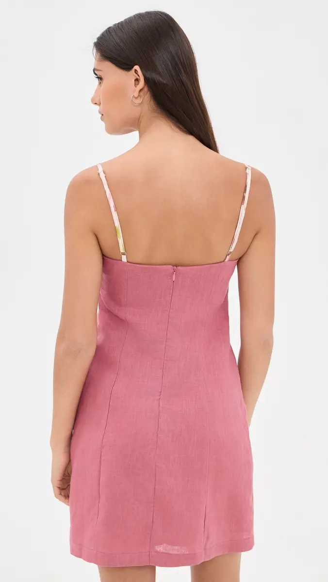 Little Lies Frieda Linen Mini Dress | Thumbnail 3 Little Lies Frieda Linen Mini Dress | Thumbnail 3