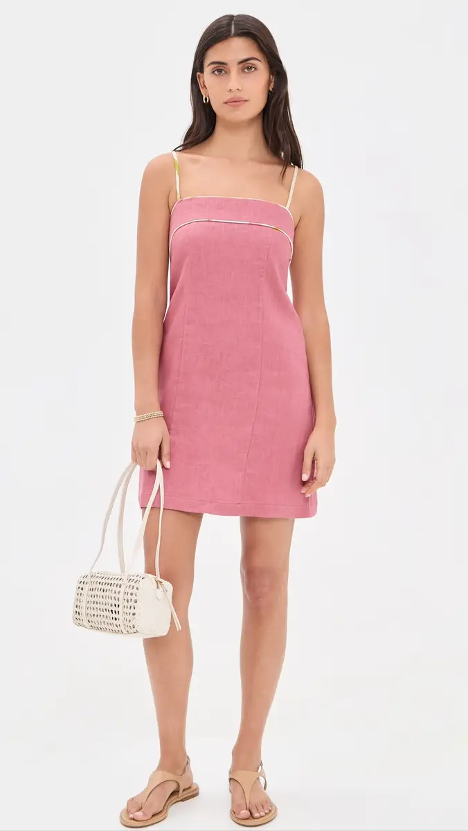 Little Lies Frieda Linen Mini Dress | Thumbnail 5 Little Lies Frieda Linen Mini Dress | Thumbnail 5