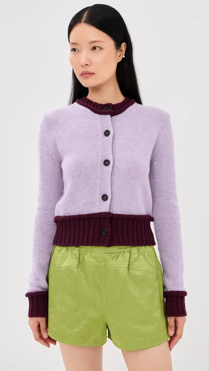 Marni Bicolor Abstract Cardigan | Thumbnail 3