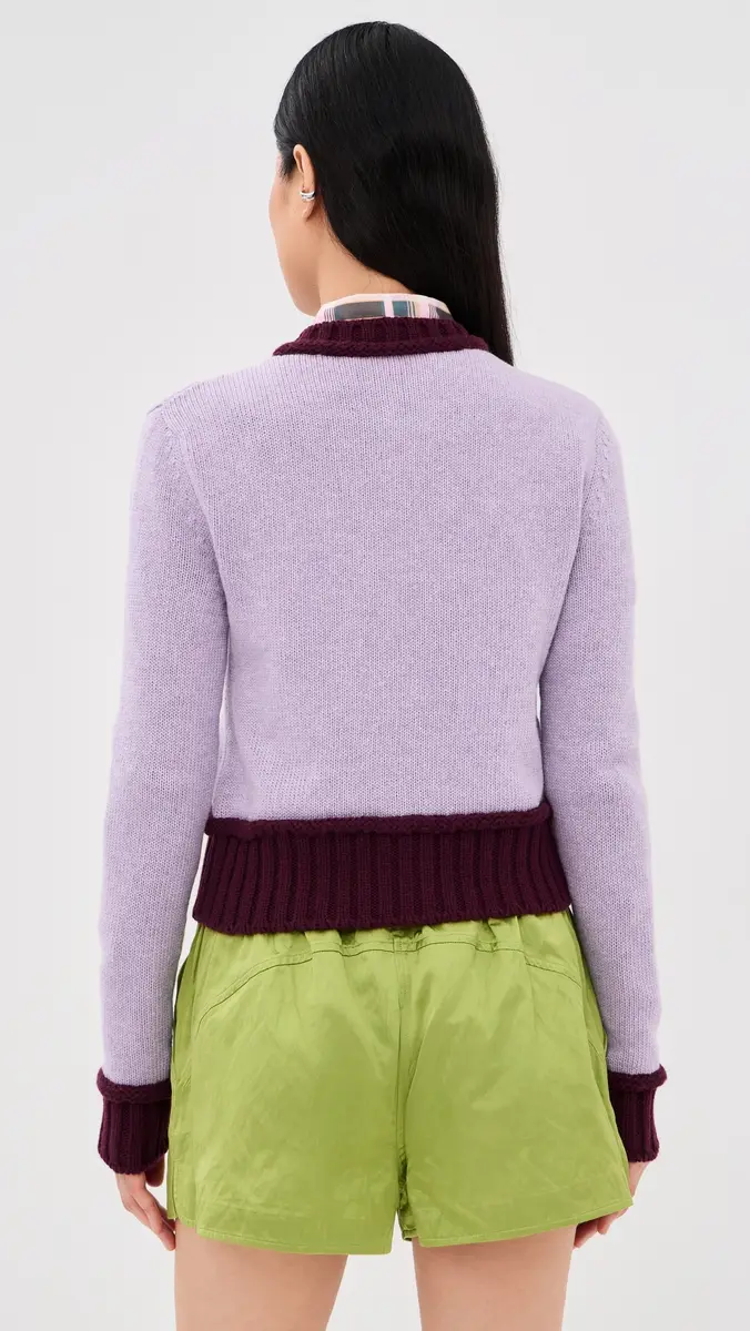 Marni Bicolor Abstract Cardigan | Thumbnail 4
