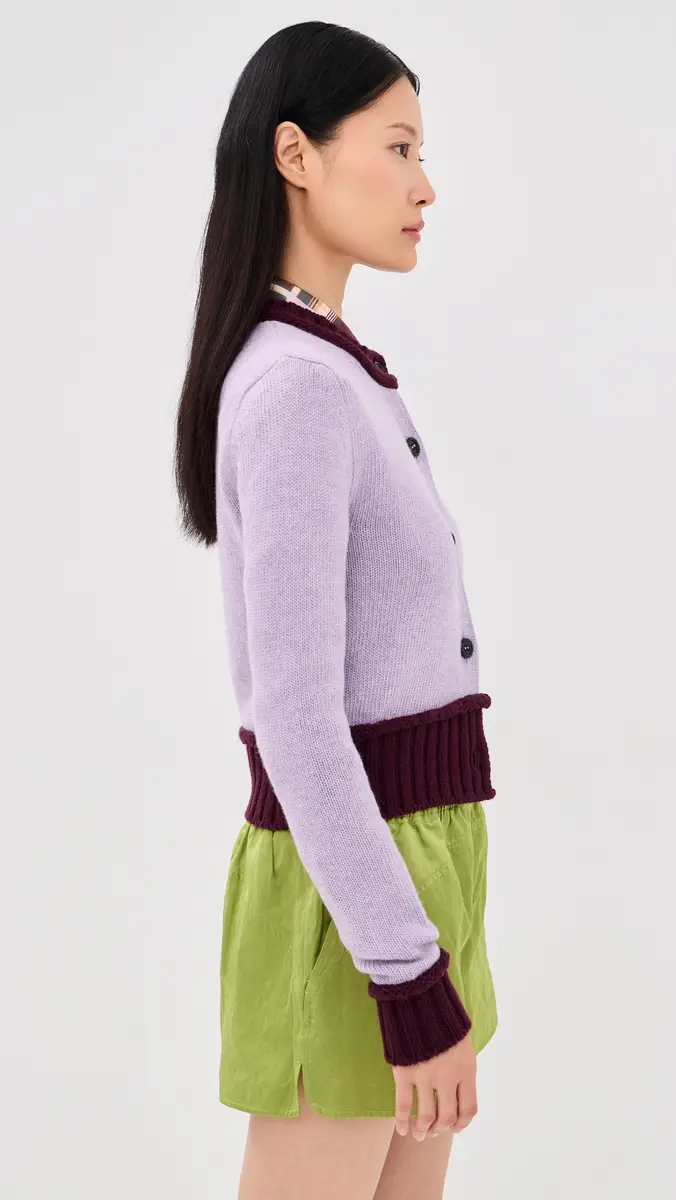 Marni Bicolor Abstract Cardigan | Thumbnail 5