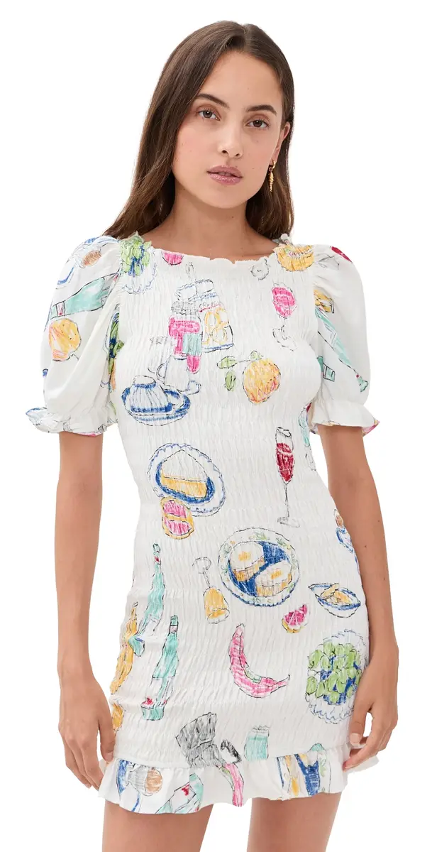 Lisa Says Gah Soho Mini Dress Euro Breakfast | Image 1 Lisa Says Gah Soho Mini Dress Euro Breakfast | Image 1