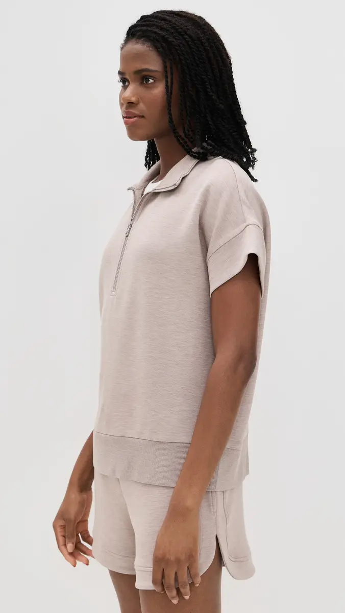 Varley Ritchie Short Sleeve Sweatshirt | Thumbnail 4