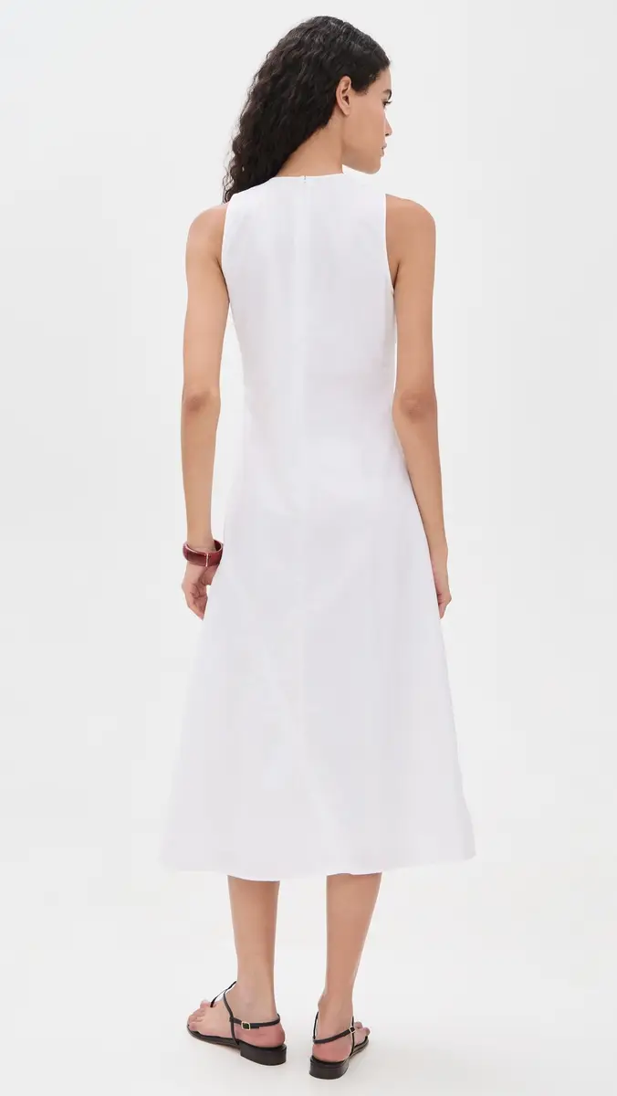 Theory Asymmetrical Ruched Tank Dress | Thumbnail 3 Theory Asymmetrical Ruched Tank Dress | Thumbnail 3