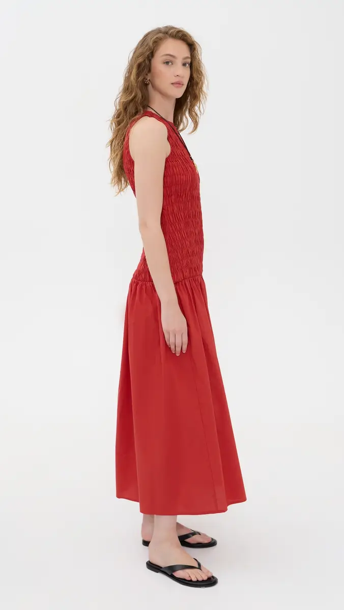 Faithfull Sanchia Midi Dress | Thumbnail 4