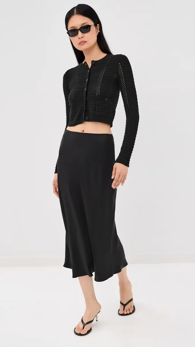 Sablyn Miranda B Scallop Trim Bias Cut Pull On Skirt | Thumbnail 5 Sablyn Miranda B Scallop Trim Bias Cut Pull On Skirt | Thumbnail 5