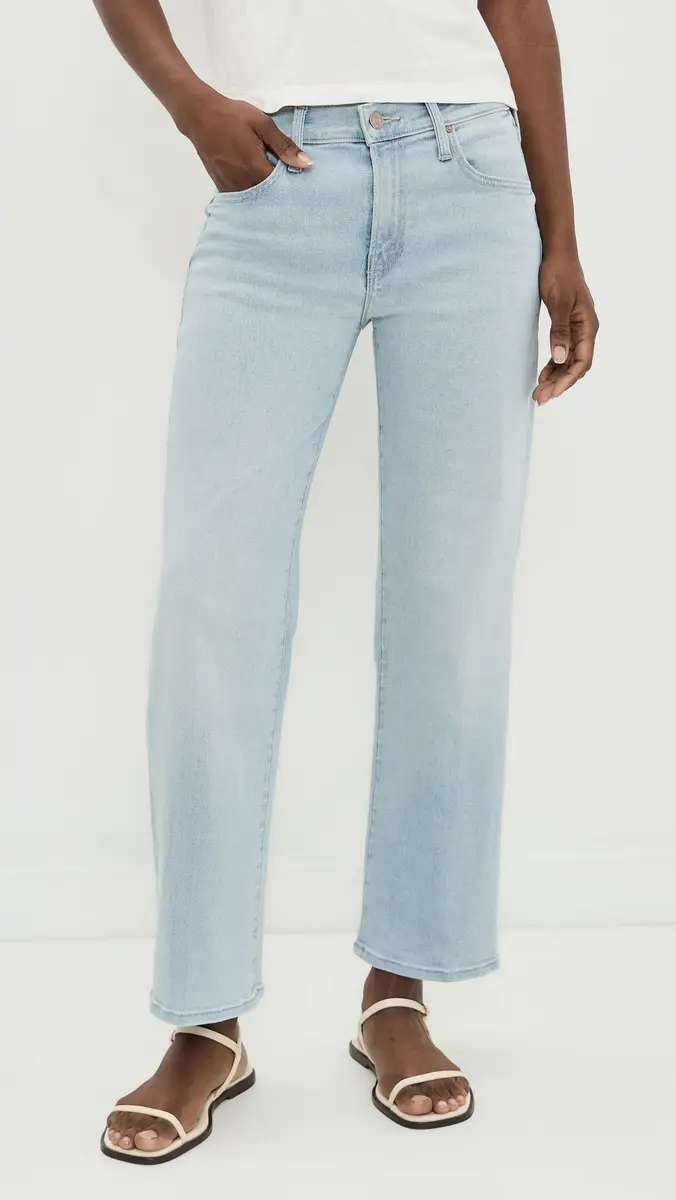 Mother The Mid Rise Rambler Zip Ankle Jeans | Thumbnail 2