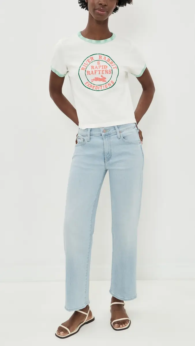 Mother The Mid Rise Rambler Zip Ankle Jeans | Thumbnail 5