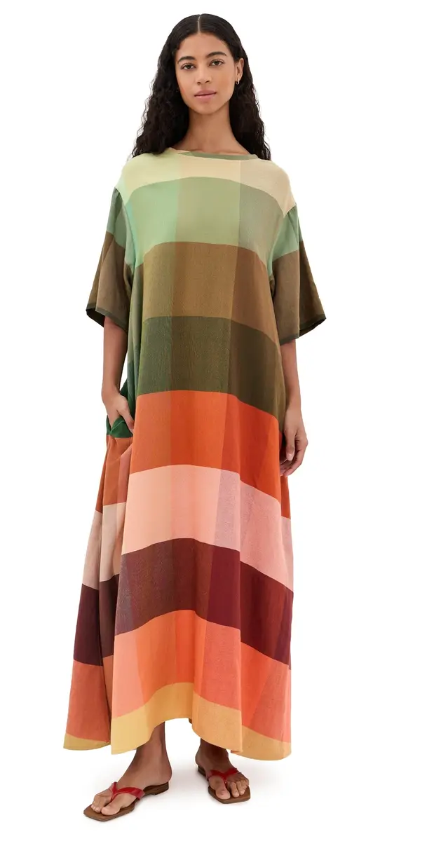 MARRAKSHI LIFE The T-Shirt Dress Plaid | Image 1 MARRAKSHI LIFE The T-Shirt Dress Plaid | Image 1