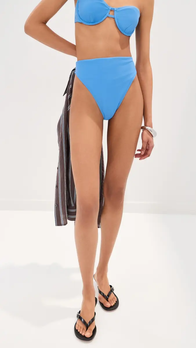 LE BOP High Waisted Bikini Bottoms | Thumbnail 2