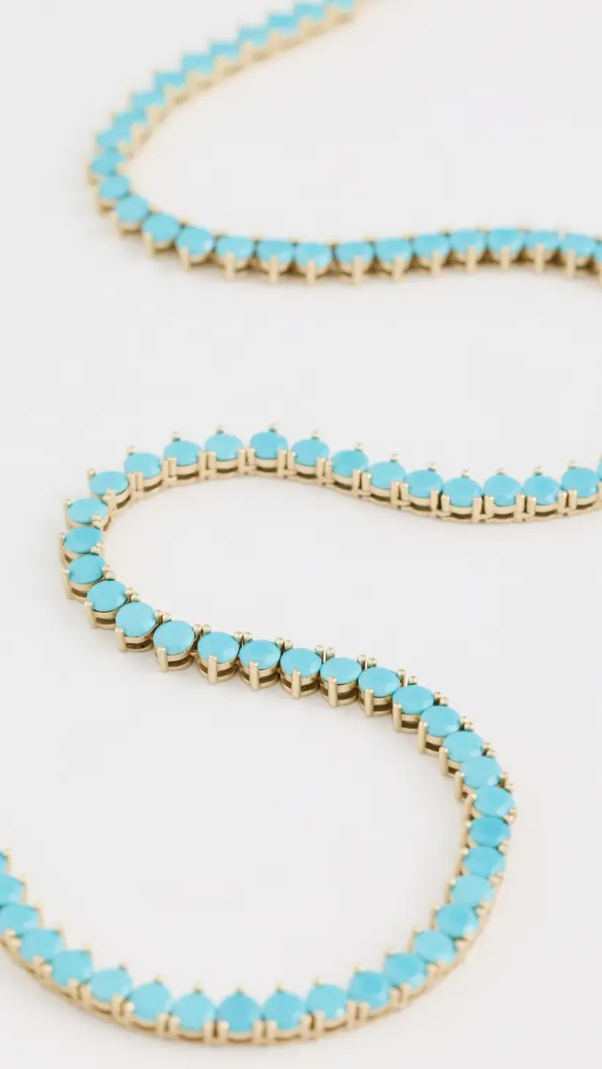 HART Turquoise Tennis Necklace | Thumbnail 4 HART Turquoise Tennis Necklace | Thumbnail 4