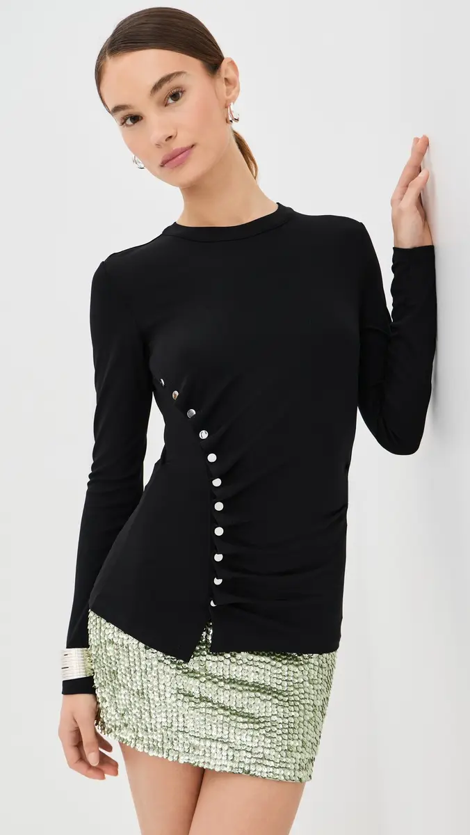 Rabanne Gathered Blouse | Thumbnail 2 Rabanne Gathered Blouse | Thumbnail 2