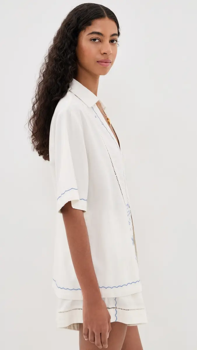 LSpace La Mer Shirt | Thumbnail 4 LSpace La Mer Shirt | Thumbnail 4