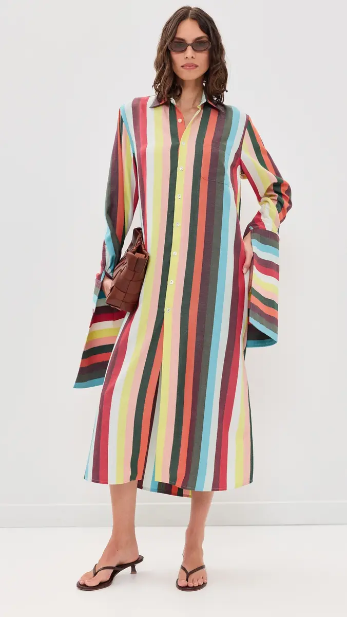 Marrakshi Life The XL French Cuff Shirt Dress | Thumbnail 2 Marrakshi Life The XL French Cuff Shirt Dress | Thumbnail 2